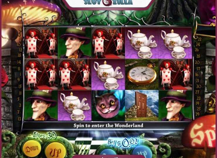 Alice in Wonderland Video Slot